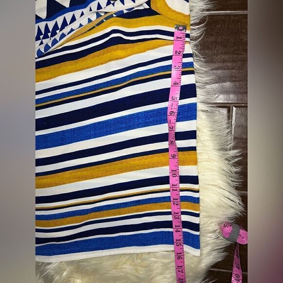 Chico’s Graphic Off-The-Shoulder Top sz XL - Picture 8 of 8